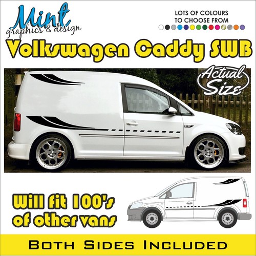 Caddy side stripes sport - vw,