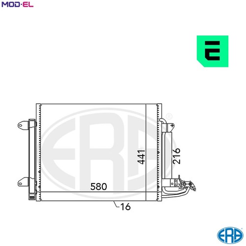 Condenser air conditioning - air,