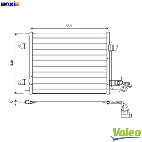 Condenser air conditioning - air,
