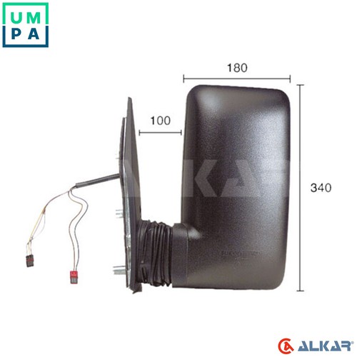 Exterior mirror 9228154 for - exterior,
