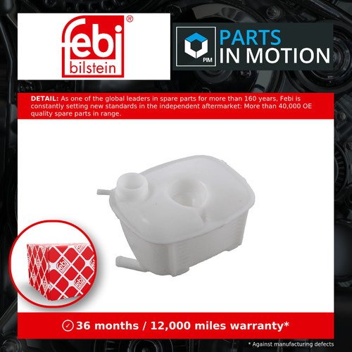 Coolant expansion tank - coolant, fits