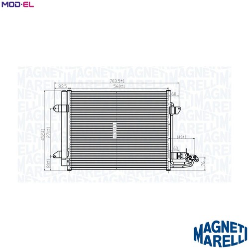 Condenser air conditioning - condenser,