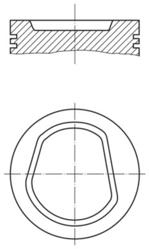 Mahle pistons for seat - pistons,