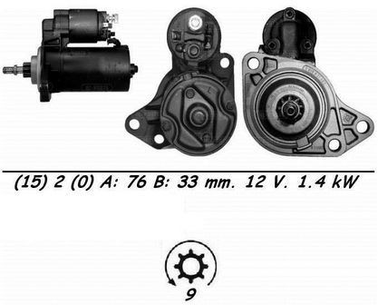 Genuine wai starter motor - genuine,