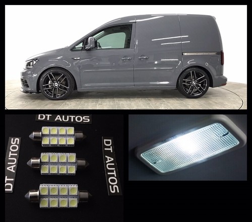 Caddy van xenon - van, white