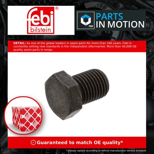 Sump plug fits caddy mk2 - sump, vw
