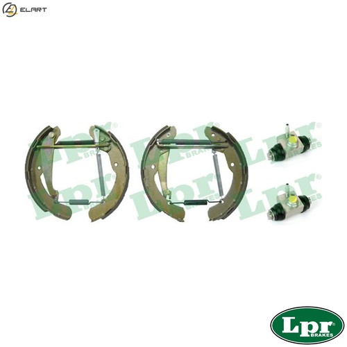 Brake shoe set oek612 - brake,