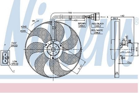 Nissens radiator fan for - nissens,